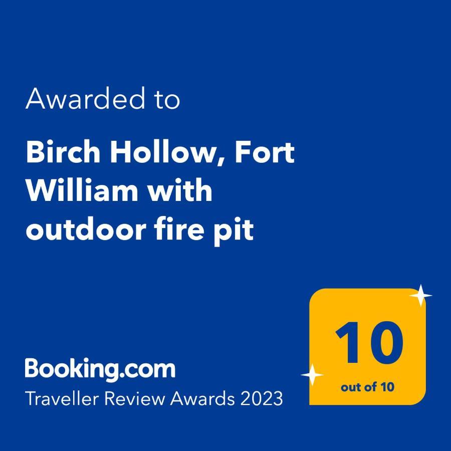 Birch Hollow, Fort William With Outdoor Fire Pit Buitenkant foto