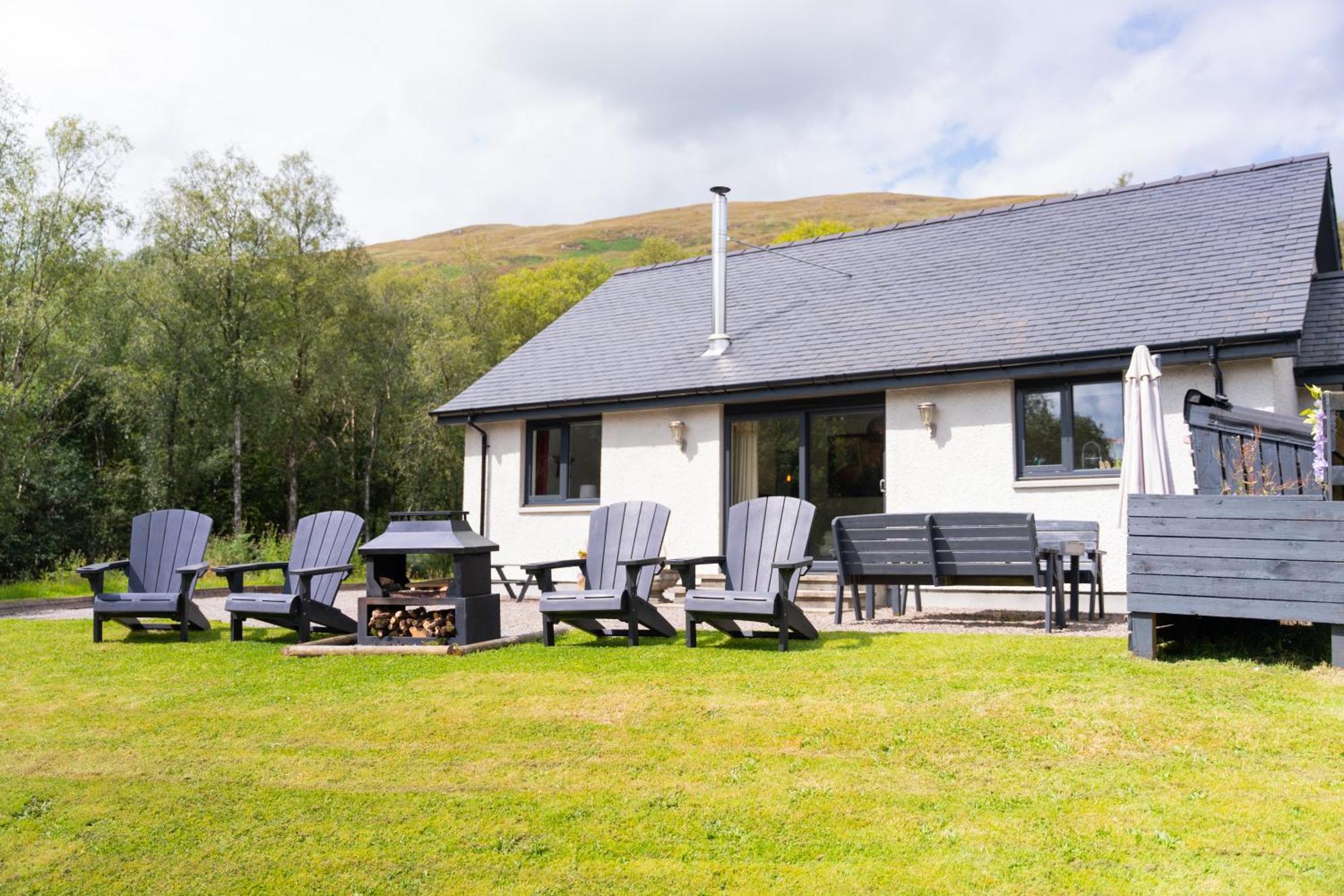 Birch Hollow, Fort William With Outdoor Fire Pit Buitenkant foto